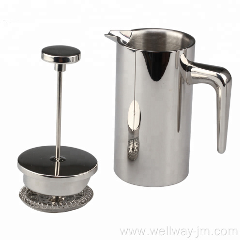 French Coffee Press - 100% Stainless Steel